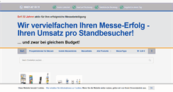 Desktop Screenshot of messepartner.de
