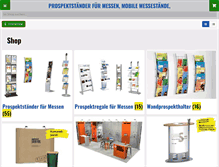 Tablet Screenshot of messepartner.de